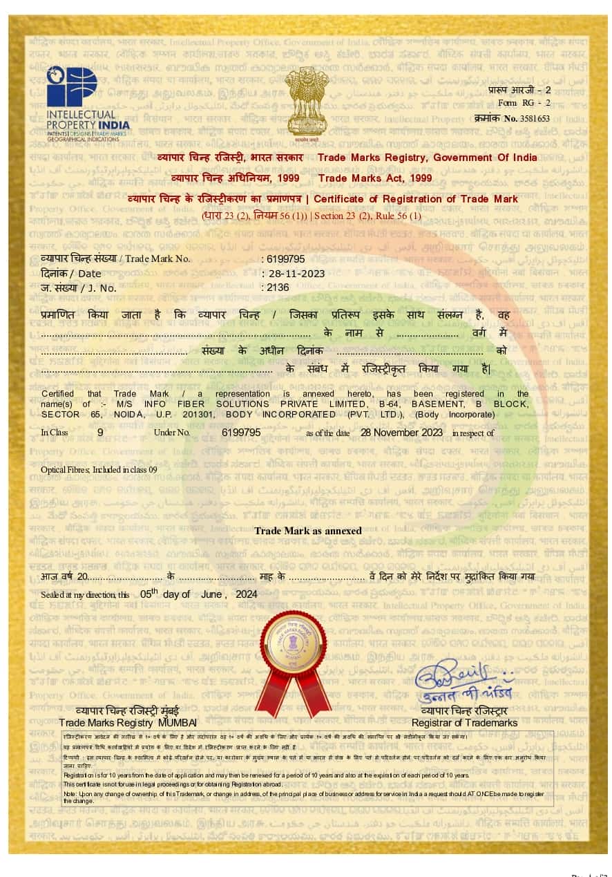 Corporate Accreditation Certificate